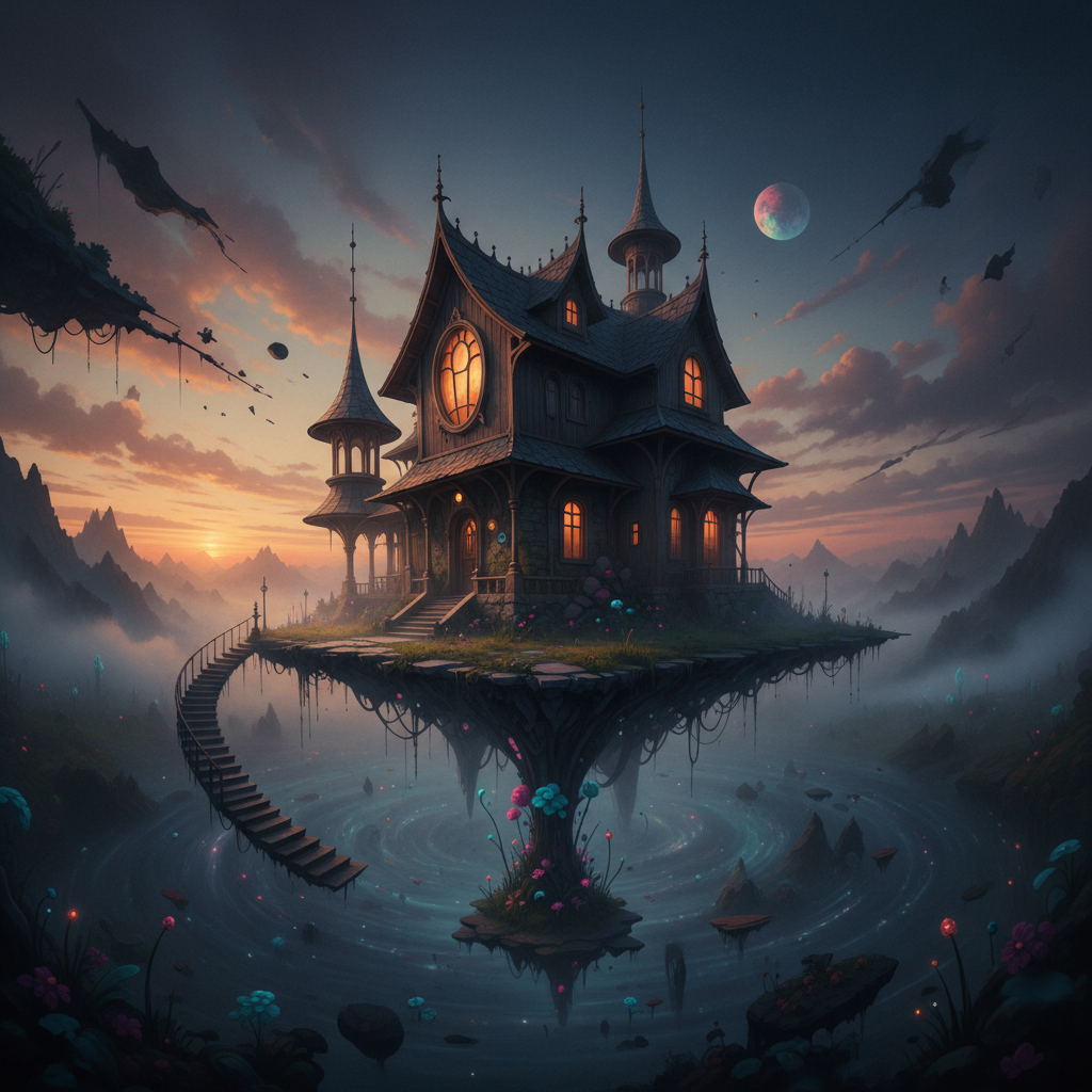 Illustration for why do i keep dreaming about the same house